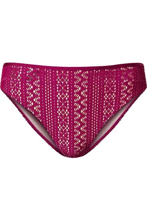 Twin-Set Pointelle-knit bikini bottom