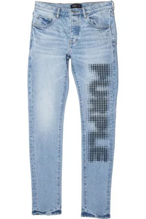Purple Brand Halftone Wordmark jeans