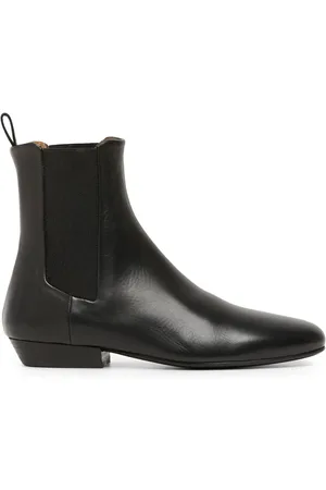 MARSÈLL Almond-toe leather Chelsea Boots