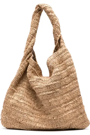 P.A.R.O.S.H. Raffia tote bag