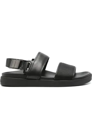 Calvin Klein Slingback logo-jacquard sandals