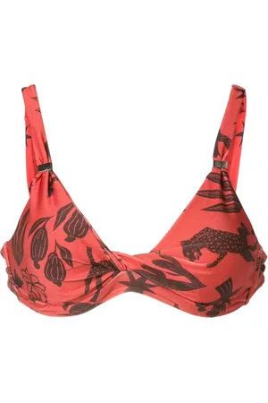Lygia & Nanny Carla tie-strap bikini top