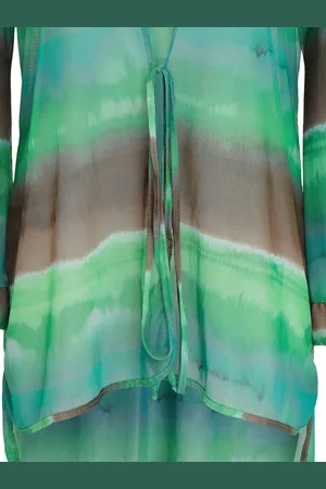 AMIR SLAMA X Jade Jade tulle beach cover-up