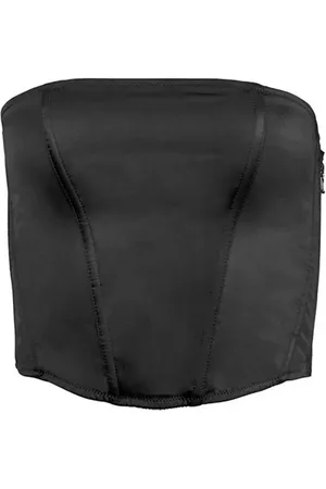 FLEUR DU MAL Silk corset top