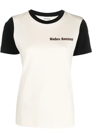WALES BONNER Logo-embroidered T-shirt