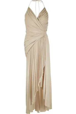 ALEXANDRE VAUTHIER Draped asymmetric dress