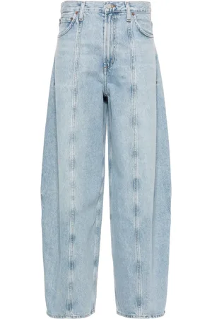 AGOLDE Vertical-seamed jeans