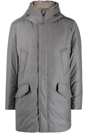 Woolrich Hooded high-neck parka