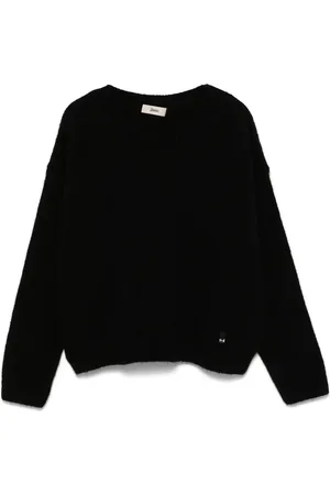 HERNO Logo-plaque sweater