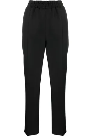 Serafini High-rise straight-leg trousers