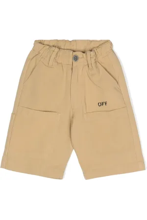 OFF-WHITE Diag cotton shorts