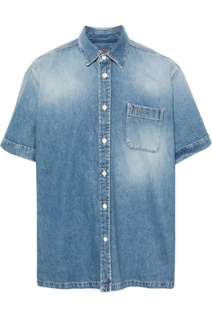 Givenchy Classic-collar denim shirt