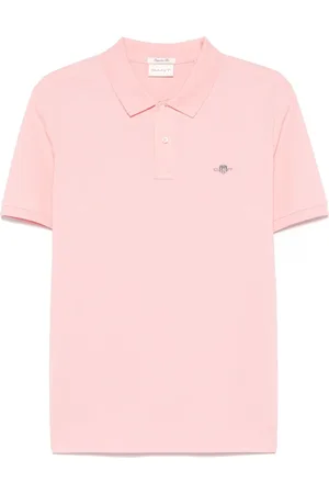 GANT Shield-motif short-sleeve polo shirt
