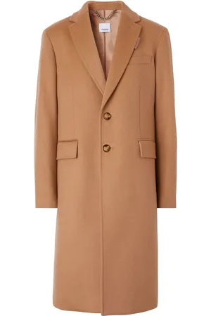 Burberry Notched-lapel single-breasted coat