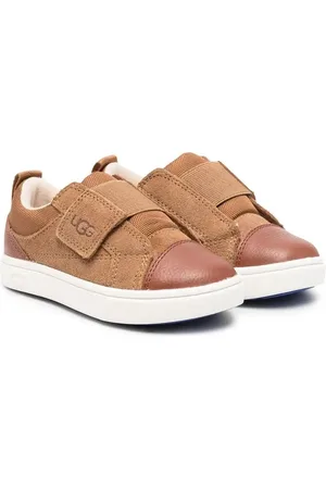 UGG Touch-strap debossed-logo sneakers