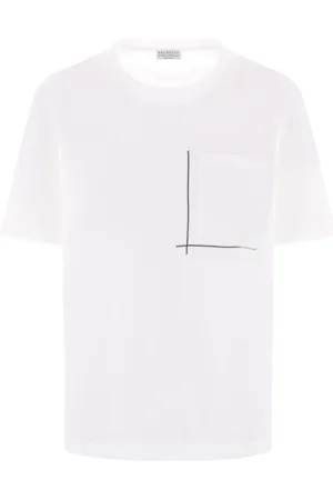 Brunello Cucinelli Monili-embellished T-shirt
