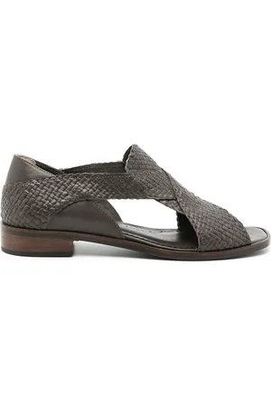 Sarah Chofakian Rasteira Greek woven sandals