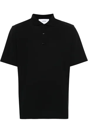 LARDINI Jersey cotton polo shirt