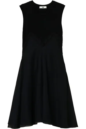Twin-Set Panelled mini dress