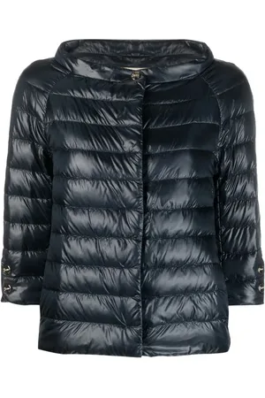 HERNO Aminta quilted three-quarter sleeve jacket
