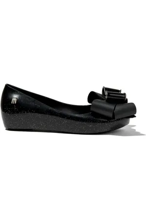 Melissa Ultragirl Sweet bow-detail ballerinas