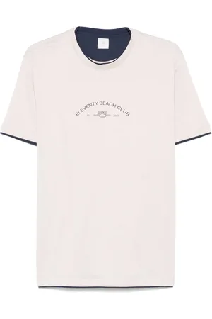 ELEVENTY Logo-print T-shirt