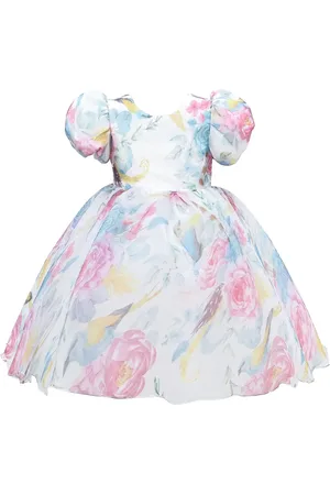 Tulleen Chablis floral-print dress