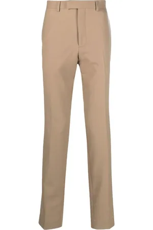 Sandro Mid-rise tapered trousers