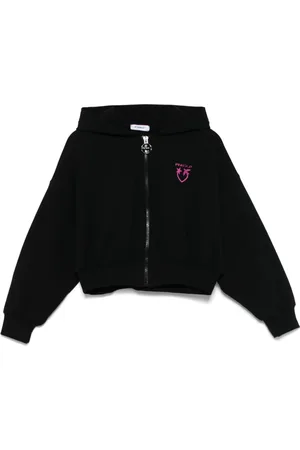 Pinko Love Birds-appliqu?? hoodie
