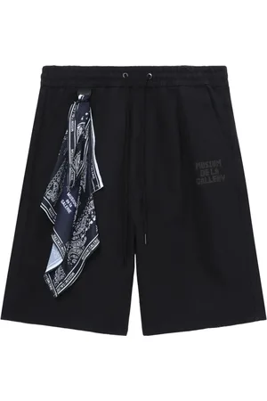 Musium Div. Scarf-detail track shorts
