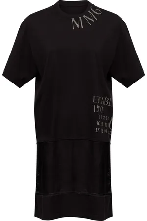 Maison Margiela Logo-print T-shirt dress