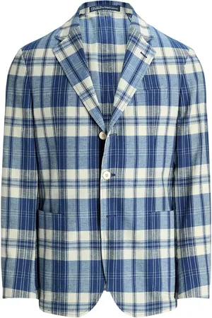 Ralph Lauren Plaid cotton blazer
