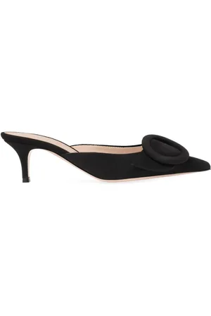 Gianvito Rossi Portofino 55mm suede mules