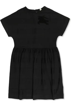 Burberry Logo-embossed cotton dress