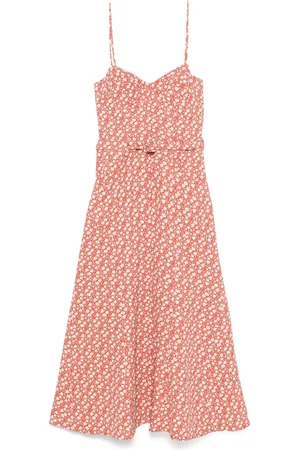 ERMANNO SCERVINO Floral-print midi dress