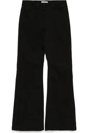 Low Classic Pin tuck bootcut pants