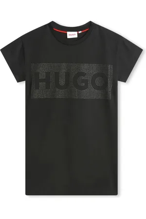HUGO BOSS Stud-embellished cotton T-shirt