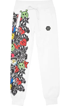 Philipp Plein Smile-print track pants