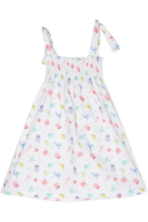 SIOLA Graphic print pleated dress