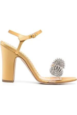 Manolo Blahnik Ostria 90mm star-embellished sandals
