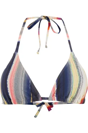 Lygia & Nanny Iasmin stripe-print bikini top