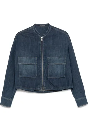 Luisa Cerano Denim bomber jacket