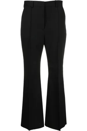 Lanvin Flared cropped wool trousers