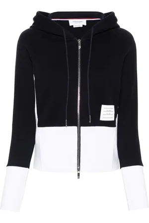 Thom Browne 4-Bar cotton hoodie