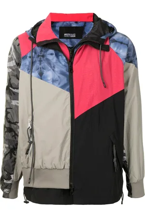 MOSTLY HEARD RARELY SEEN Every Which Way patchwork track jacket
