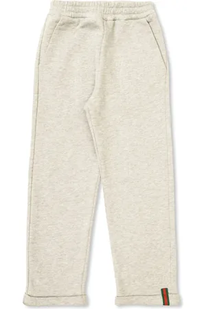 Gucci Logo-patch cotton track pants