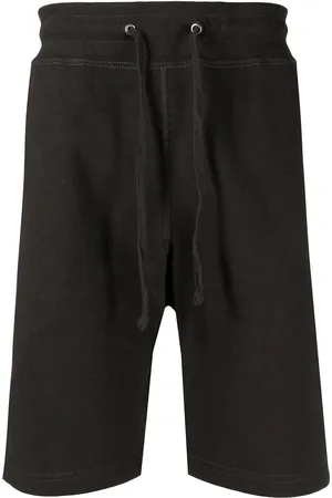 SUICOKE Drawstring-waist cotton track shorts