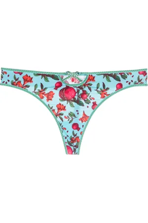 Marlies Dekkers Forbidden fruit-print glitter thong