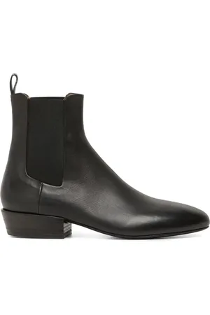MARSÈLL Almond-toe leather Chelsea Boots