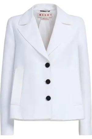 Marni Single-breasted cotton blazer